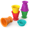 Baby Einstein Senzorická hračka Stack &amp; Squish Cups™ pro skládání na sebe