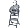 babyGO jídelní židlička set Newborn Family Grey / Grey