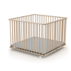 WEBABY Laufgitter faltbar 100 x 100 cm Buche unbehandelt