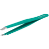 canal® Haarpincet schuin, groen, roestvrij 9 cm