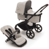 bugaboo Barnvagn Fox 5 med liggdel och sittdel Black /Desert Taupe