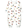 name it Combinaison pyjama bébé Dino Bright White