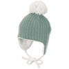 Sterntaler Bonnet Inka motif torsadé vert 