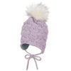 Sterntaler Bonnet tricoté lilas