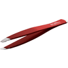 canal® Pincett med nagelbandspusher, vinröd rostfri 9 cm