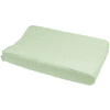 MEYCO Housse de matelas à langer mousseline uni Soft Green 50x70 cm