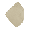 MEYCO Musslin handduk med huva Uni Sand 80 x 80 cm