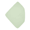 MEYCO Musslin håndklæde med hætte Uni Soft Green 80 x 80 cm