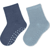 Sterntaler Calcetines ABS doble pack uni azul 