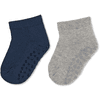 Sterntaler ABS sokken dubbelpak uni kort marine 