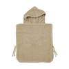 MEYCO Badeponcho Frottee Uni Sand