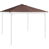Outsunny Ersatzdach für Pavillon kaffeebraun