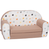 knorr toys® Kindersofa - "Pastell stars"