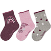 Sterntaler Lot de 3 chaussettes pour bébé Arc-en-ciel rose 
