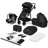 lionelo Kinderwagen Mari Tour 3in1 Black Onyx