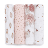 aden+anais™ Langes bébé maxi mousseline coton dahlias lot de 4