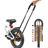 PROMETHEUS BICYCLES ® Duwstang voor kinderfiets, zwart