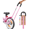 PROMETHEUS BICYCLES ® Skubbestang til børnecykel, pink