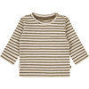 STACCATO  Camisa cálida white melange striped