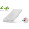 Kids Collective Colchón infantil 90x200 LATEX ROYAL con funda de aloe vera, 10 cm de altura blanco sin sábana bajera