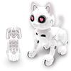 LEXIBOOK Power Kitty - Il mio gatto robot intelligente con funzione di programmazione, bianco