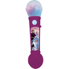 LEXIBOOK Micrófono Disney Ice Queen con efectos de luz y sonido