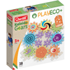 Quercetti Spil Eco+ Kaleido Gears Bioplastic Kit med tandhjul