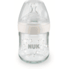 NUK Babyflasche Nature Sense aus Glas, 120 ml weiß