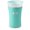 NUK Tazza Magic Cup in acciaio inox, con funzione termica, turchese