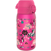 ion8 Bottiglia per bambini a prova di perdite 350 ml Gatti / rosa