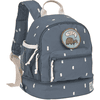 LÄSSIG Mini Backpack Happy Print s mid night  modrá