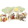 small foot® Figurines crèche de Noël bois