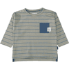STACCATO  Skjorte soft khaki stripete 