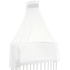 babybay® Ciel pour lit cododo piqué bande tous modèles gris nacré pois blanc