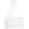 babybay® Ciel pour lit cododo piqué bande tous modèles blanc mix étoiles sand/azur