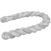 babybay® nest snake intrecciato per tutti i modelli grigio chiaro screziato