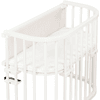 babybay Cotton Gitterskærm Organic Royal til låsegitter alle modeller beige glitter prikker guld