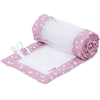 babybay® nest mesh piqué adatto al modello Boxspring XXL berry stars bianco