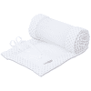 babybay® nest mesh piqué geschikt voor Boxspring XXL model, witte stippen parelgrijs