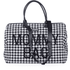 CHILD HOME Bolso cambiador Mommy Bag Large Houndstooth Black