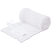 babybay Comfort Comfort Mesh-nest som passer til Maxi-, Boxspring- og Plus-modeller, hvite glitterstjerner rosé