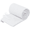 Cotton babybay® nest bio adatto al modello Boxspring XXL bianco glitter stelle argento