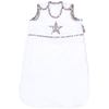 babybay Cotton Saco de dormir bio , blanco appliqué estrella taupe estrellas blanco