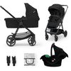 Kinderkraft Newly 3 i 1 Mink Pro pram Classic Black 