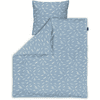 Alvi ® Biancheria da letto standard Earth blu 80 x 80 cm