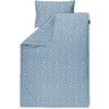 Alvi ® Ropa de cama Estándar Earth azul 100 x 135 cm