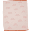 DAVID FUSSENEGGER Lasten huopa LIMA sateenkaaret vanha vaaleanpunainen 90 x 65cm