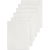 MEYCO Baby Uni Gazebleer 6 pakker hvid