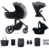 Kinderkraft Kinderwagen Prime2 3in1 Mink Pro Venezian Black