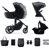 Kinderkraft Wózek dziecięcy Prime 2 3w1 Mink Pro Venezian Black 